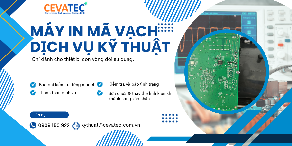 Banner dịch vụ sửa chữa máy in mã vạch